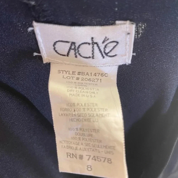 CACHE Vintage 90s Black Sheer Halter Maxi Dress, Black Prom Dress, Fairy Goth - Picture 5 of 11